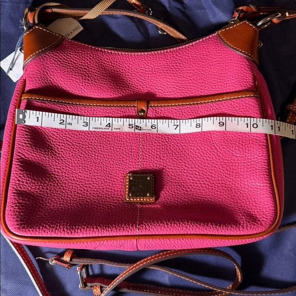 Dooney & Bourke Pink and Tan Shoulder Bag - Picture 10 of 10